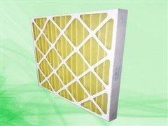 折叠板式过滤器 铝框初效过滤器 纸框初效过滤器_净化车间_触摸屏设备_供应_中国触摸屏网