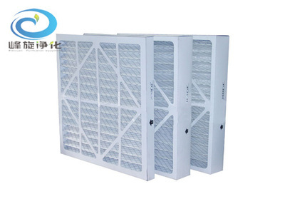 供应折叠式纸框空气过滤网 抚顺市初效空气过滤器-上海峰旋净化设备